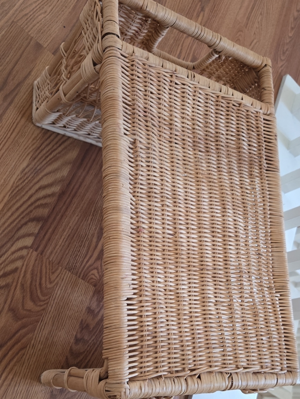 Wicker Rattan Tray - Natural Tan